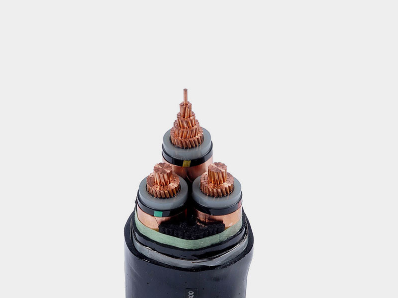 PE Sheathed 3 Core Power Cable 