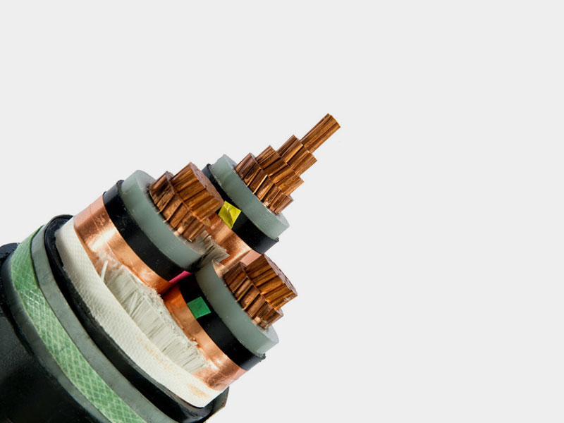 PE Sheathed 3 Core Power Cable 